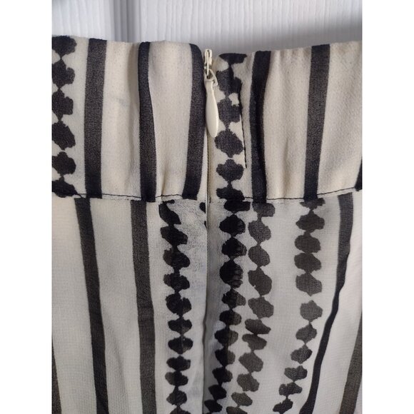 Chico's Handkerchief Hem Maxi Skirt Size XL (3) Fairy Grunge Peasant Flowy - Picture 4 of 6